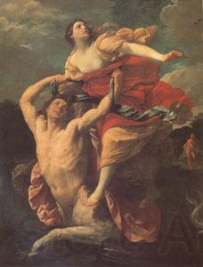 Guido Reni Deianira Abducted by the Centaur Nessus (mk05) Norge oil painting art